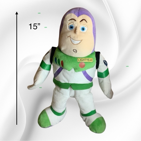 Disney Buzz Lightyear Plush 14” - Picture 7 of 8